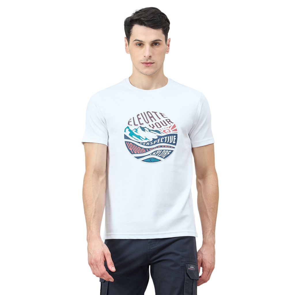 Duke Urban Men Half Sleeve Cotton Tshirt (LF7502)