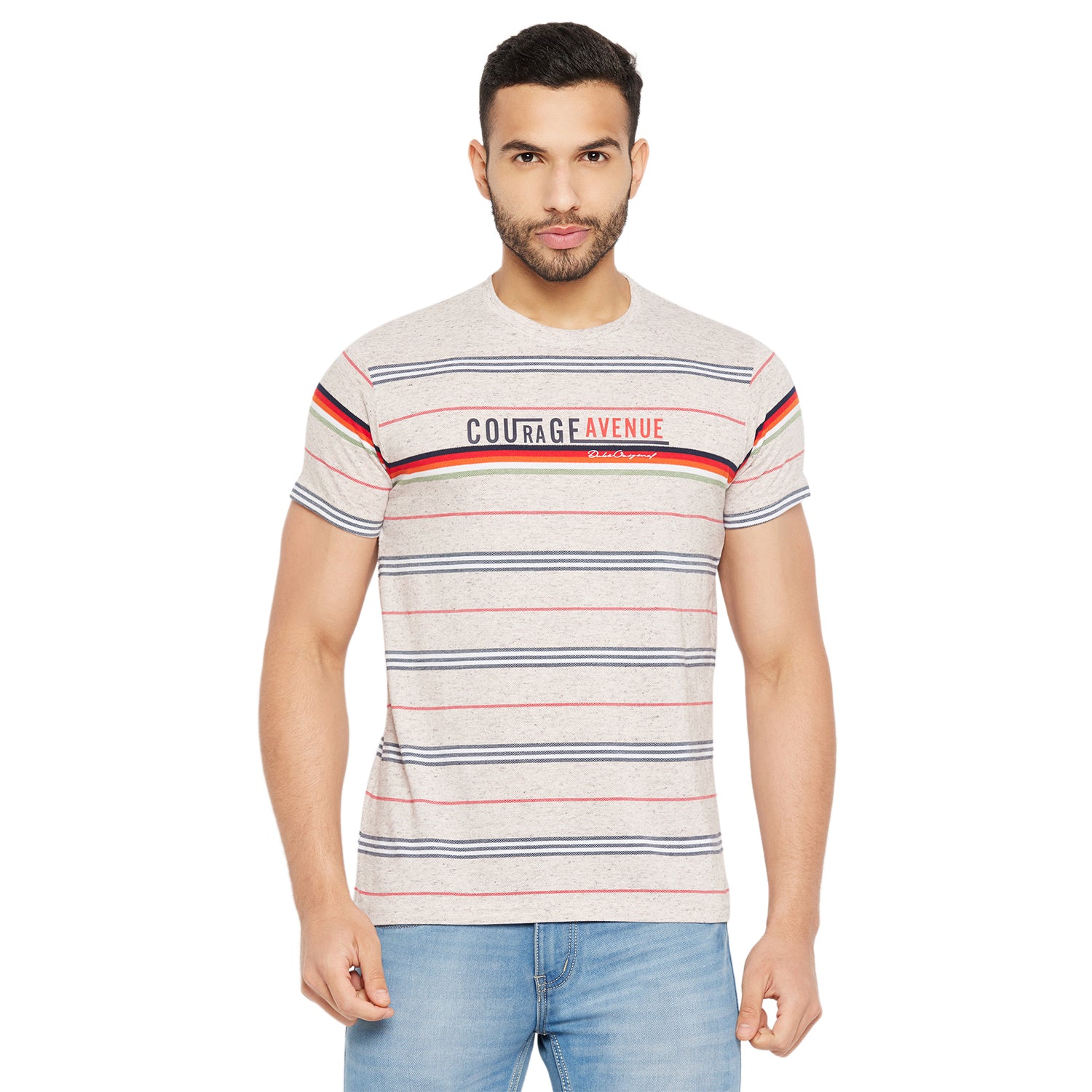 Duke Stardust Men Half Sleeve Round Neck Cotton T-shirt (4022)