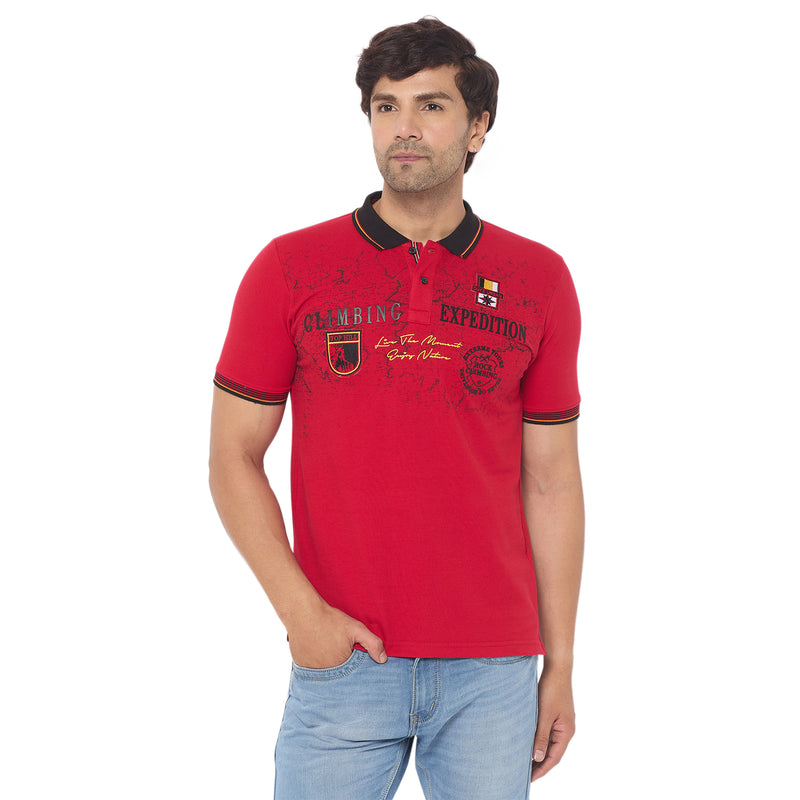 Duke Urban Men Half Sleeve Cotton Tshirt (LF7229)