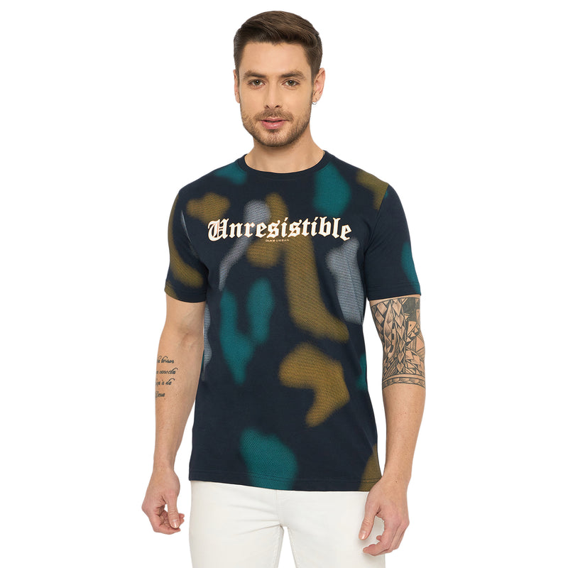 Duke Urban Men Half Sleeve Cotton Tshirt (LF7417)