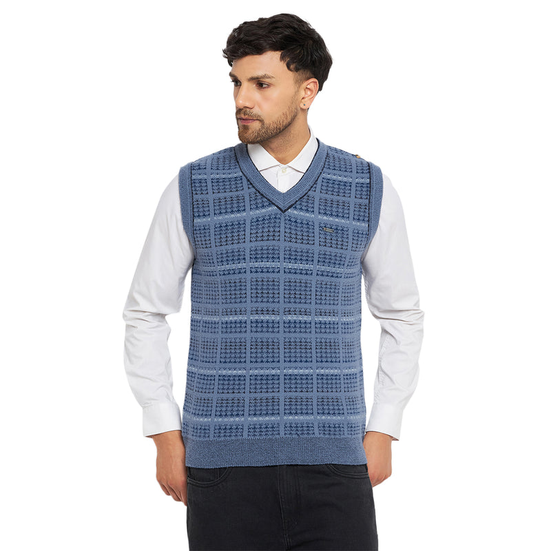 Duke Urban Men Sleeveless V Neck Sweater (SDS2028)