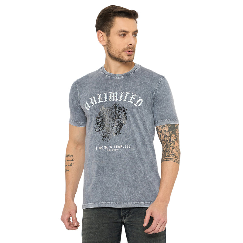 Duke Urban Men Half Sleeve Cotton Tshirt (LF7427)