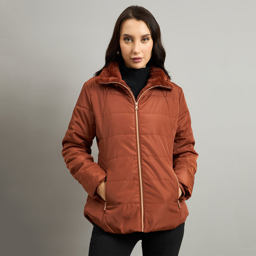 Duke Urban Women Short Style Collared Jacket (SDZ4112)