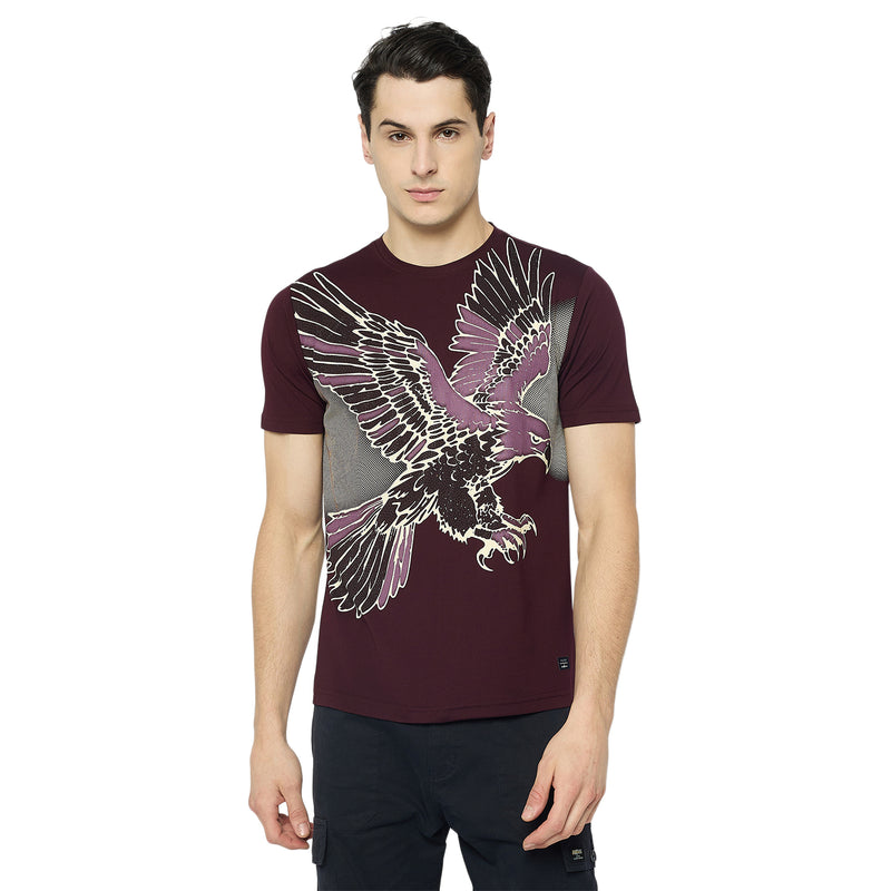 Duke Urban Men Half Sleeve Cotton Round Neck Tshirt (LF7591)