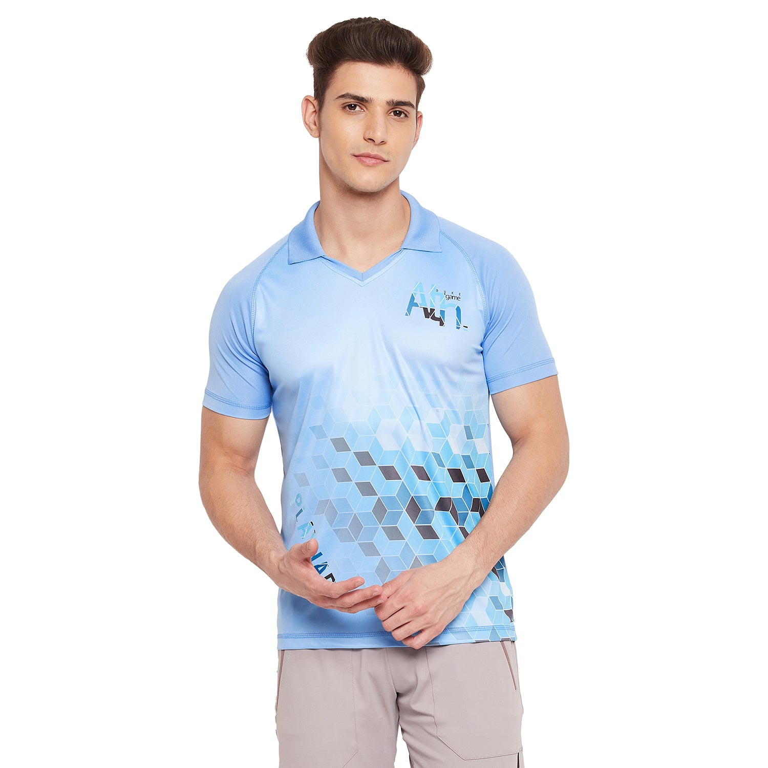 Duke Urban Men Half Sleeve Cotton T-shirt (LQ2161)