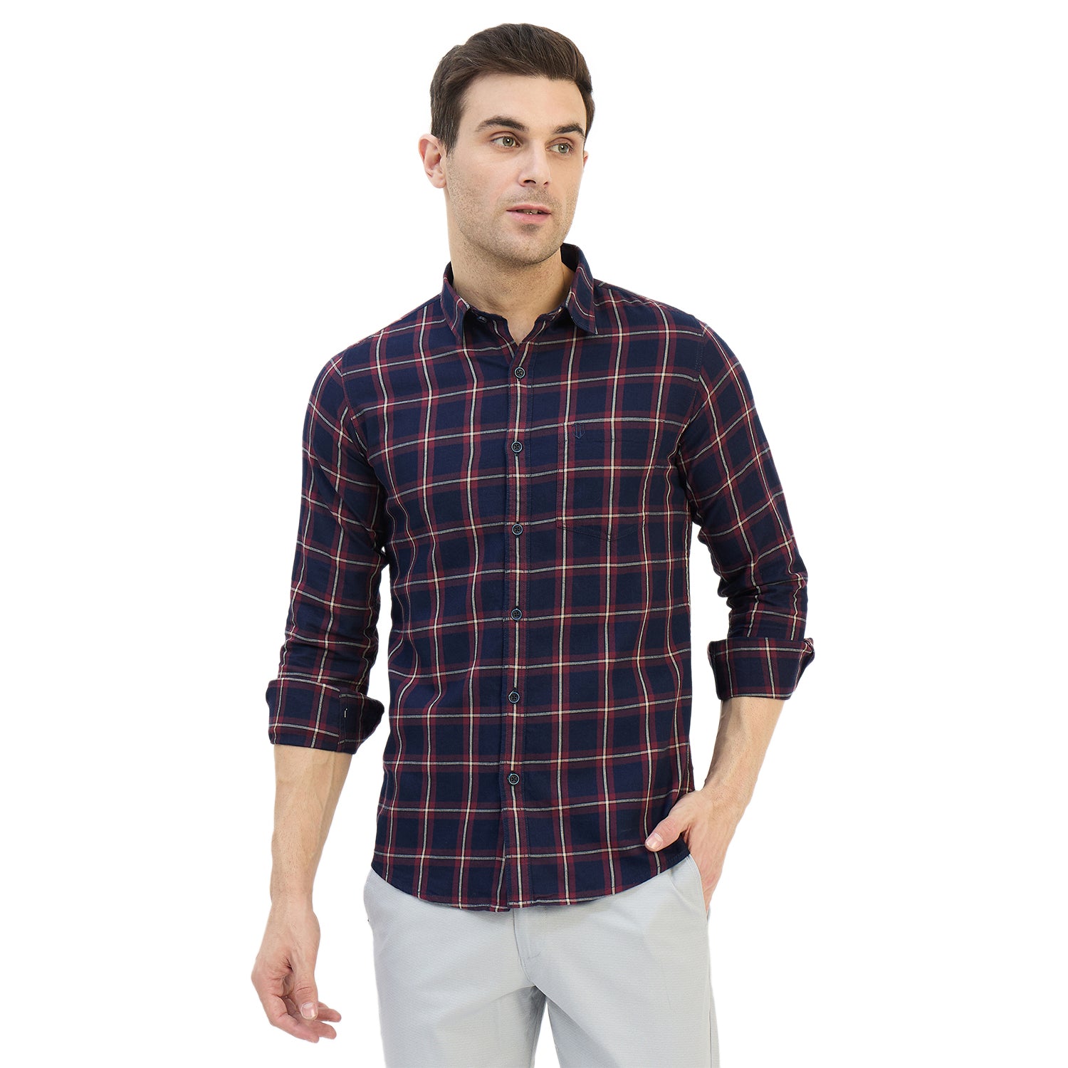 Duke Urban Men Full Sleeve Cotton Shirt (SDO9028)