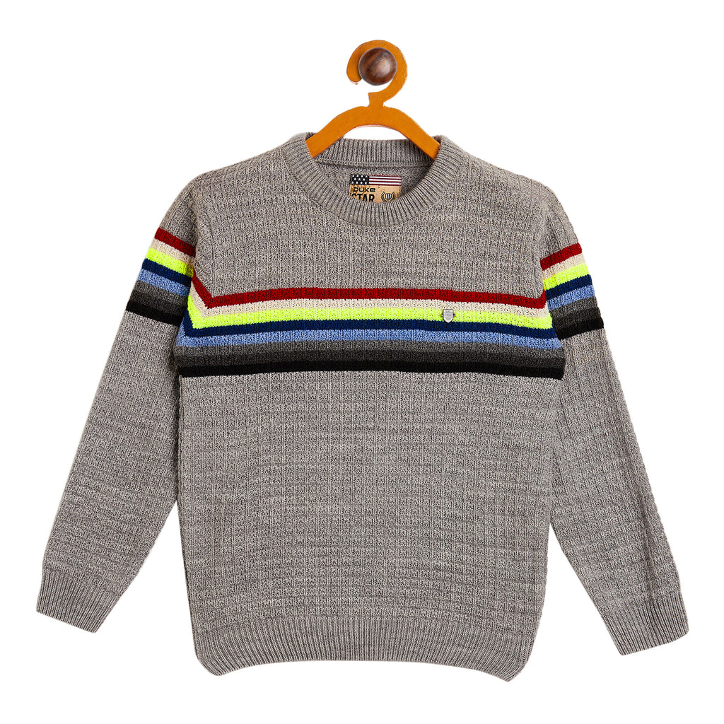 Duke Stardust Boys Full Sleeve Round Neck Pullover (SDS3544)