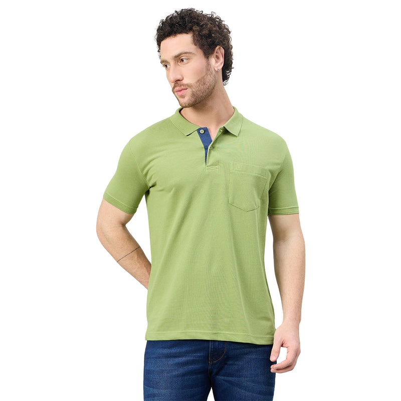 Duke Urban Men Smart Fit Solid Polo Tshirt (ONSD39) (More Colors)