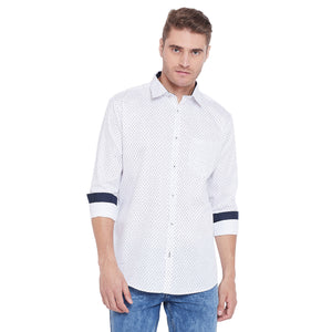 Duke Stardust Men Full Sleeve Cotton Shirt (SDO8855)
