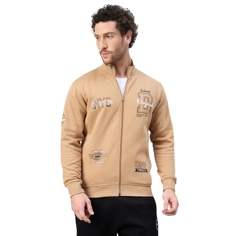 Duke Urban Men Full Zip Regular Sweathirt (LF6378)