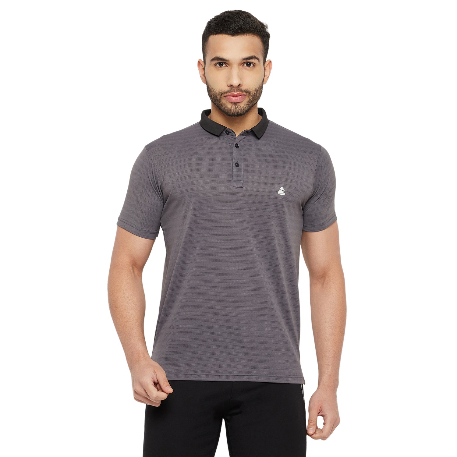 Duke Stardust Men Half Sleeve Polo Neck Cotton T-shirt (1600)