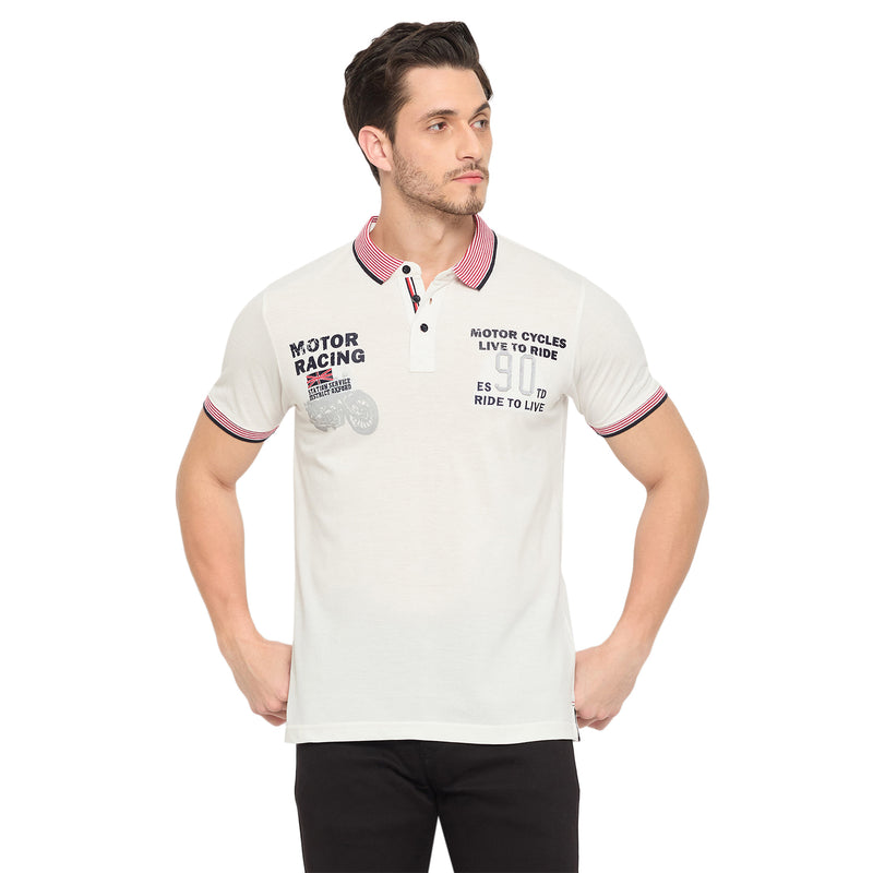 Duke Urban Men Half Sleeve Cotton T-shirt (LF7086)