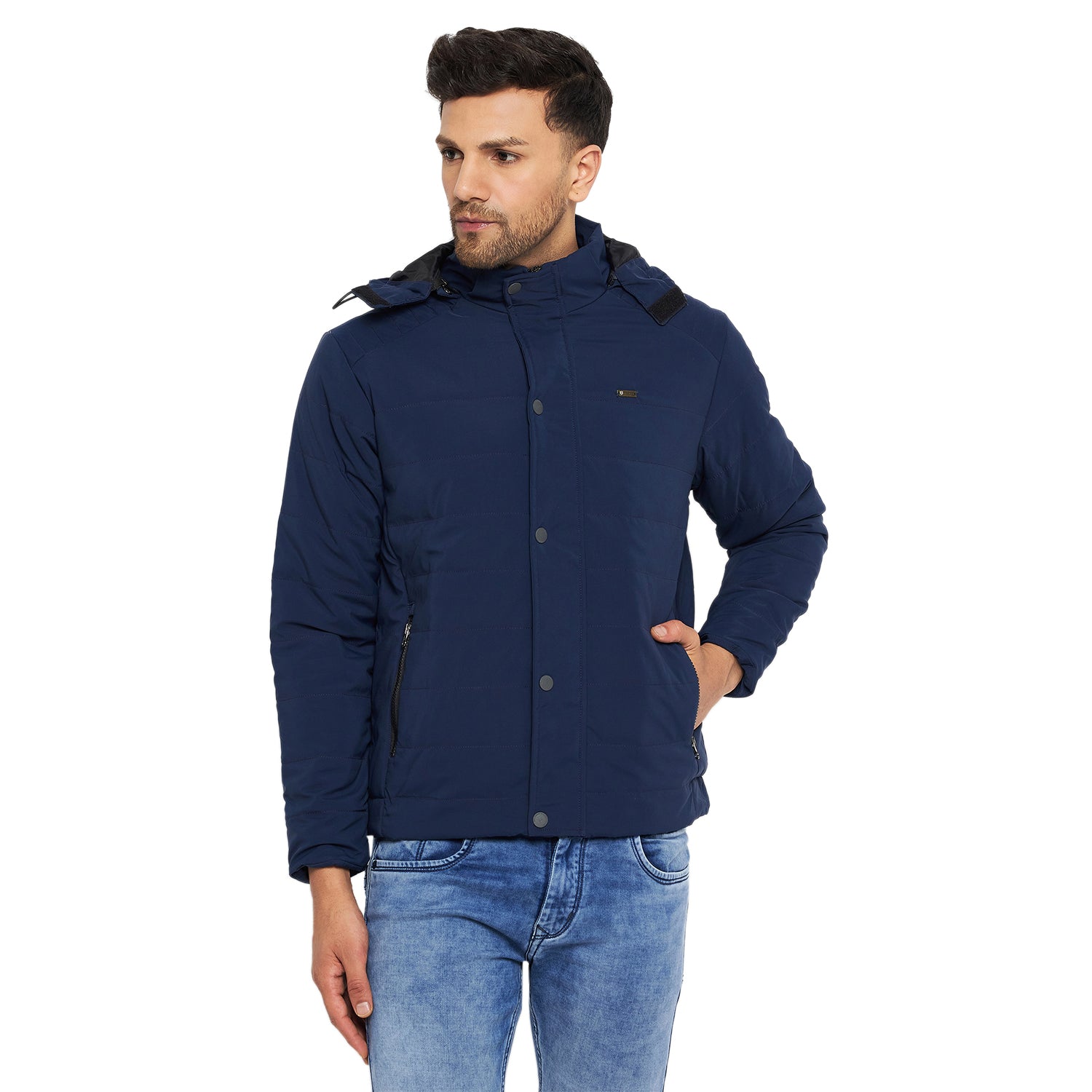 Duke Urban Men Full Sleeve Hooded Jacket (SDZ1877)