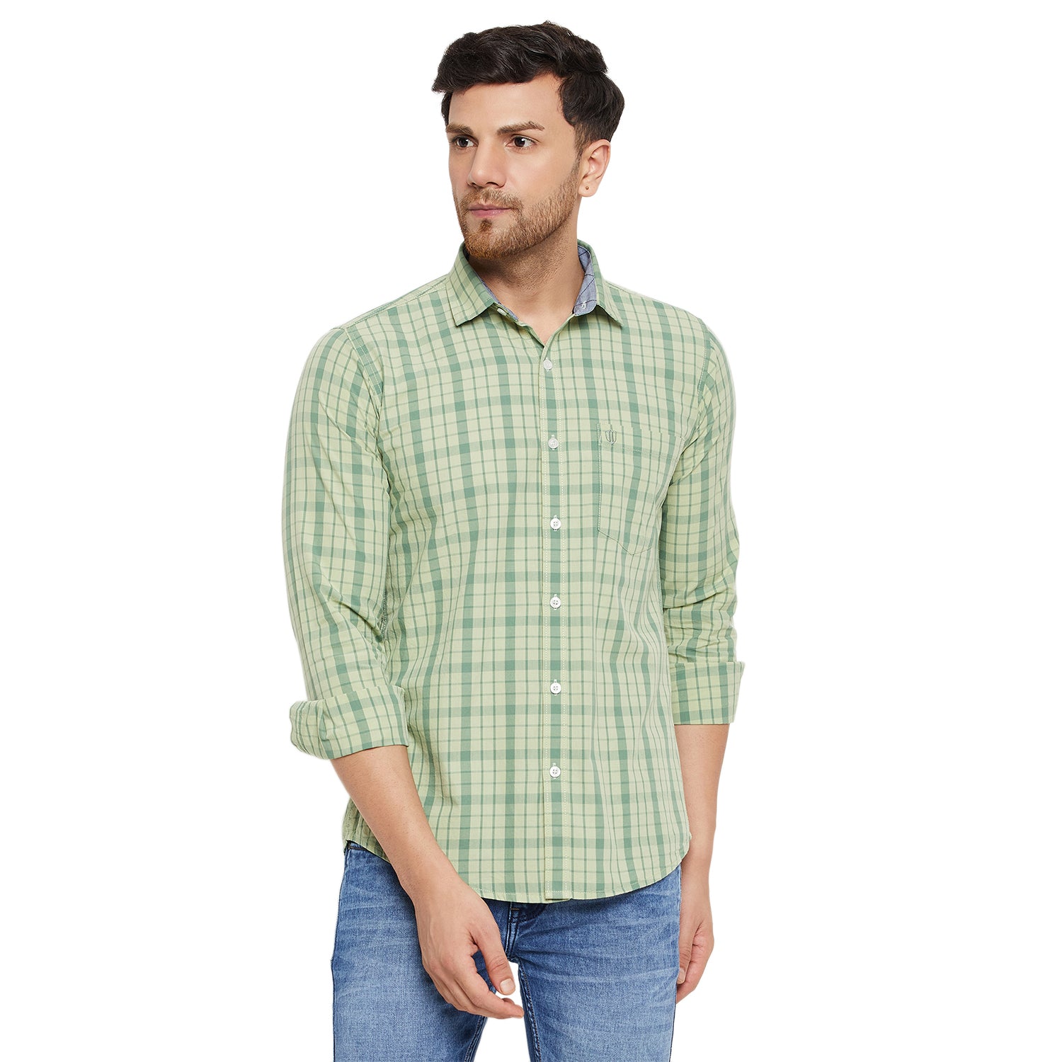 Duke Urban Men Full Sleeve Cotton Shirt (SDO9CKB)