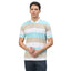 Duke Urban Men Striped Half Sleeve Regular Polo Tshirt (LF7645)