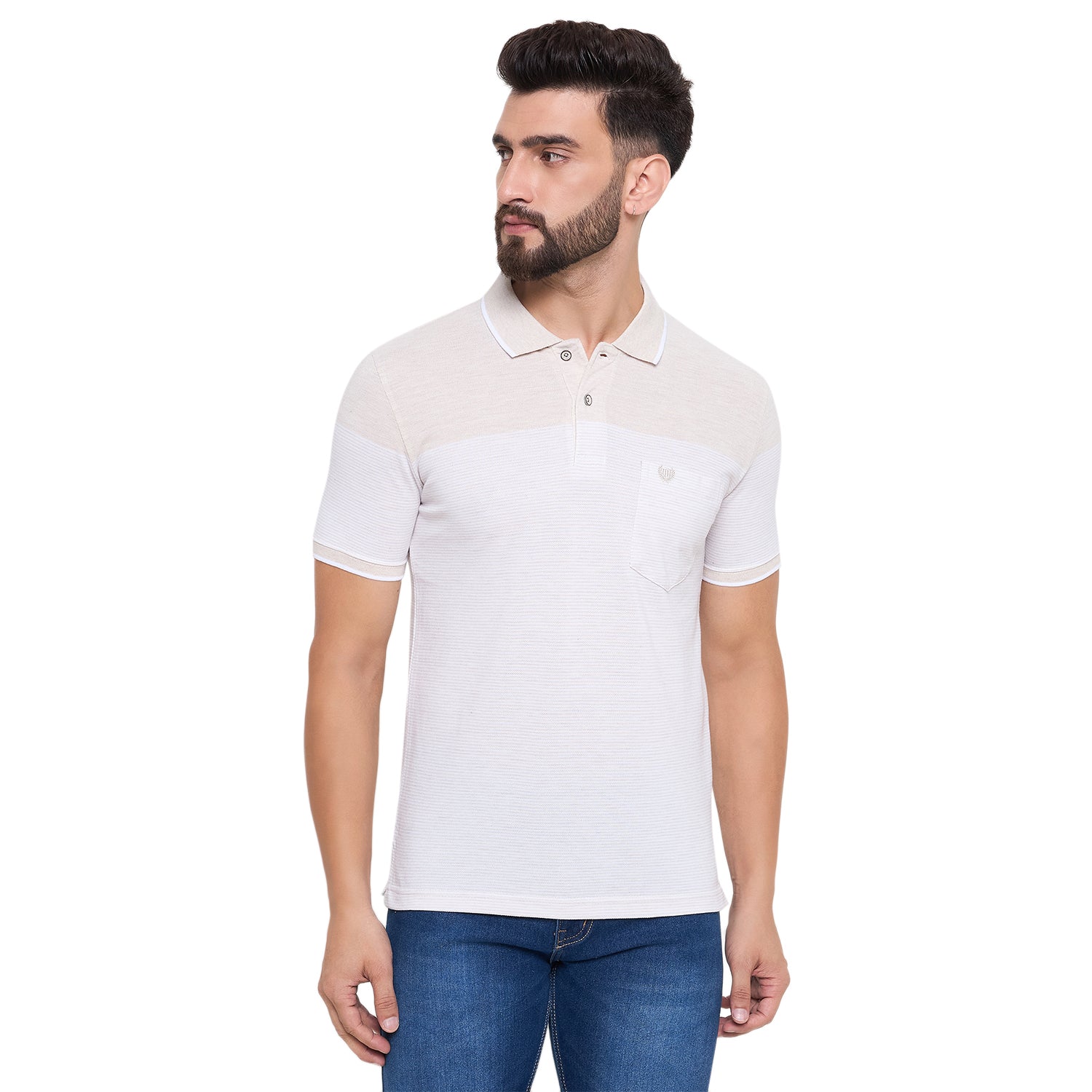 Duke Urban Men Half Sleeve Cotton Tshirt (LF7259)