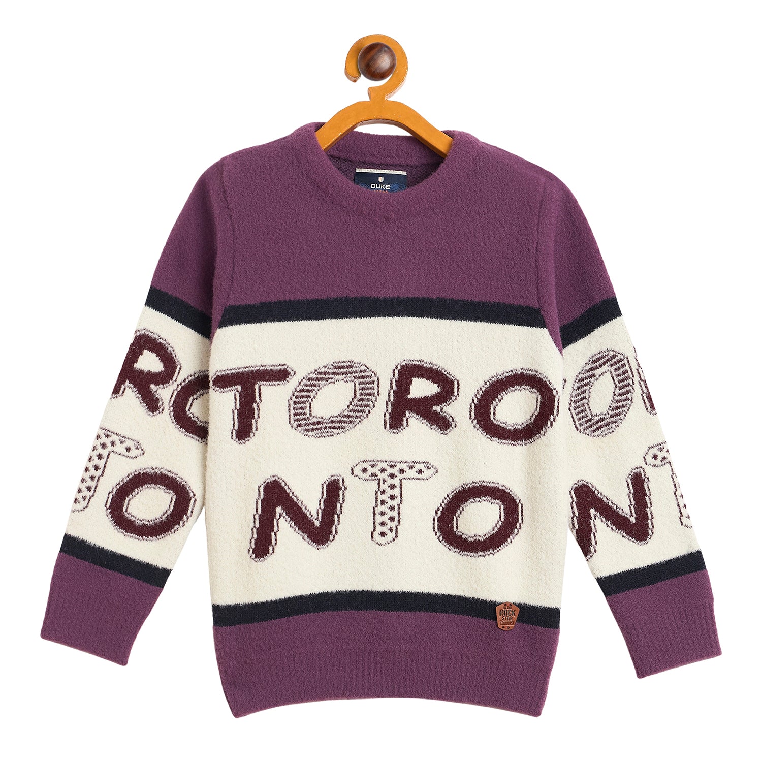 Duke Urban Boys Full Sleeve Round Neck Regular Sweater (SDS3633)