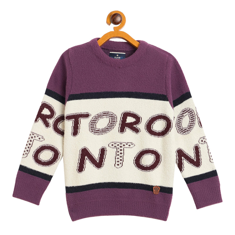 Duke Urban Boys Full Sleeve Round Neck Regular Sweater (SDS3633)