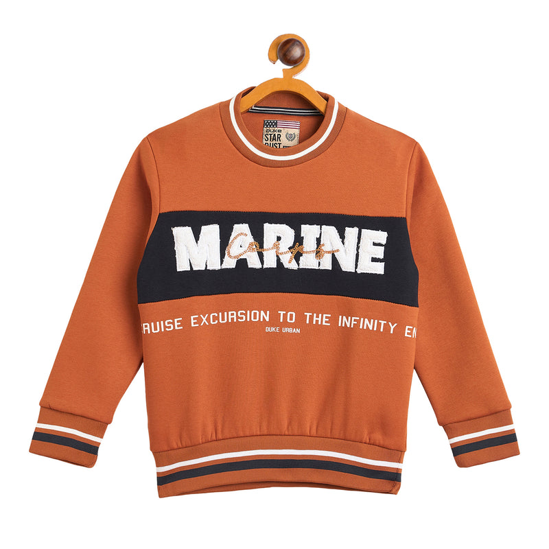 Duke Urban Boys Round Neck Regular Sweatshirt (LF355)