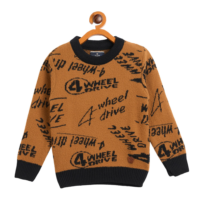 Duke Urban Boys Full Sleeve Round Neck Regular Sweater (SDS3632)