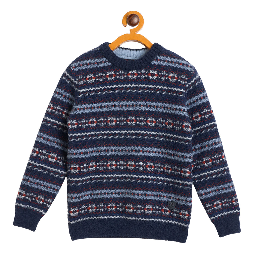 Duke Urban Boys Full Sleeve Round Neck Regular Sweater (SDS3634)