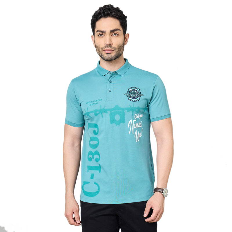 Duke Urban Men Half Sleeve Cotton Tshirt (LF7638)