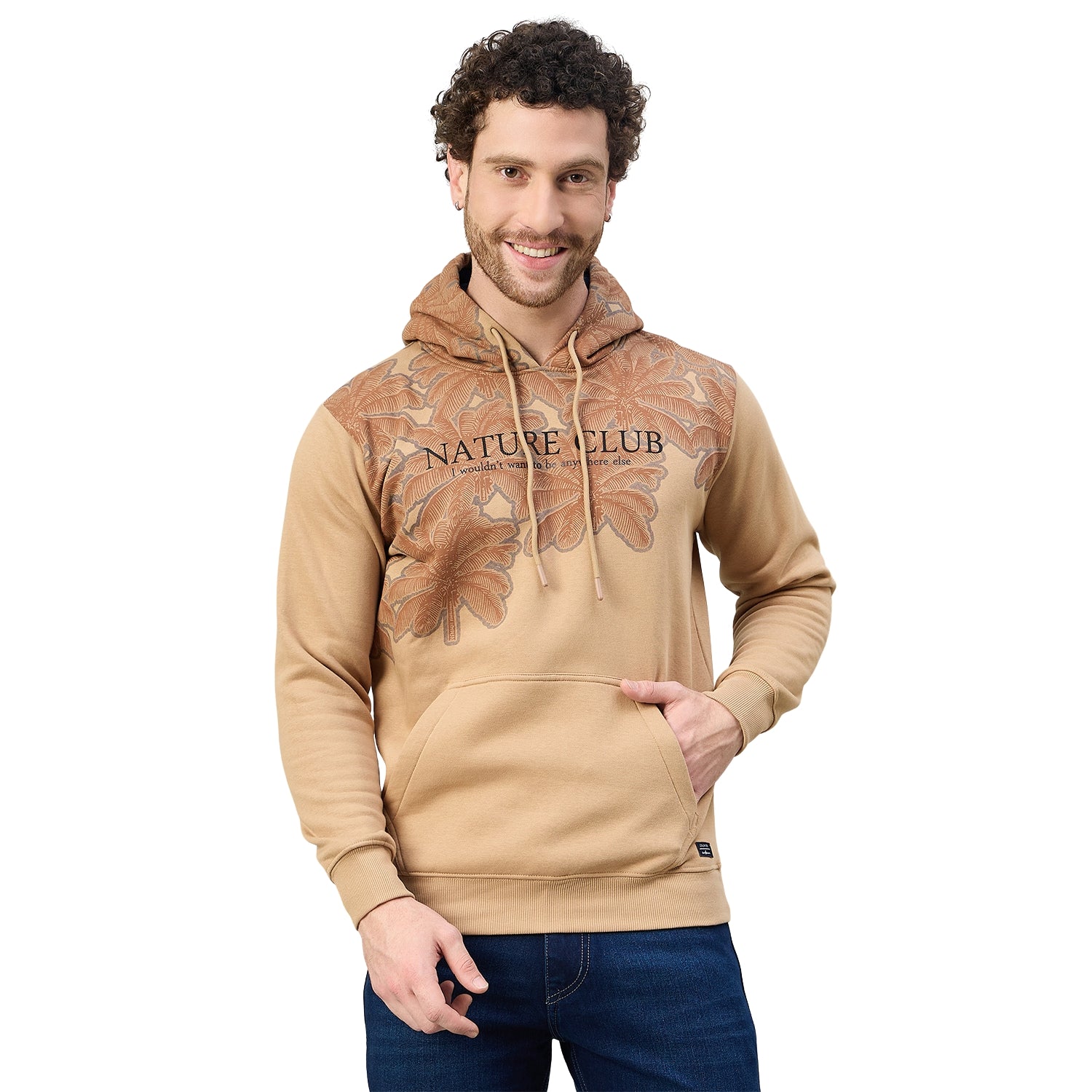 Duke Urban Men Regular Hooded Sweatshirt (LF6367)