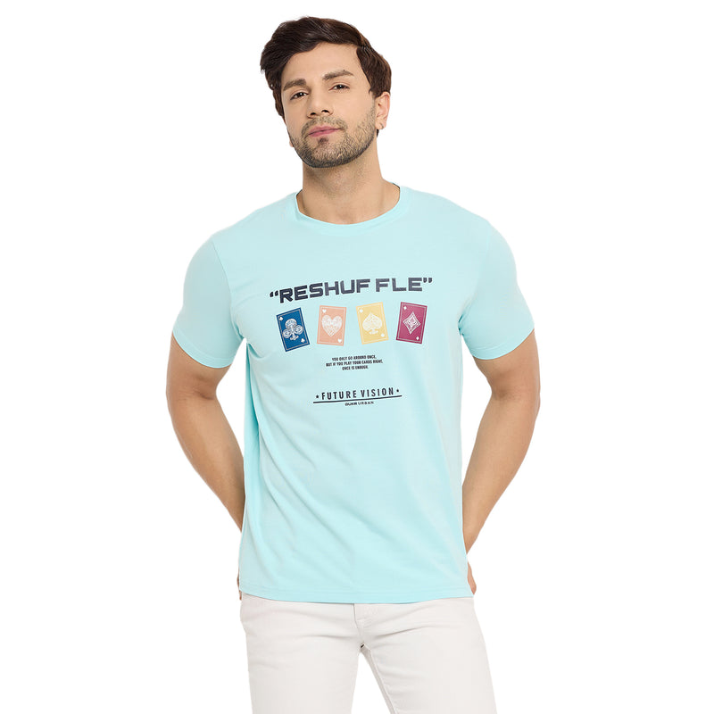 Duke Urban Men Half Sleeve Cotton T-shirt (LF7148)