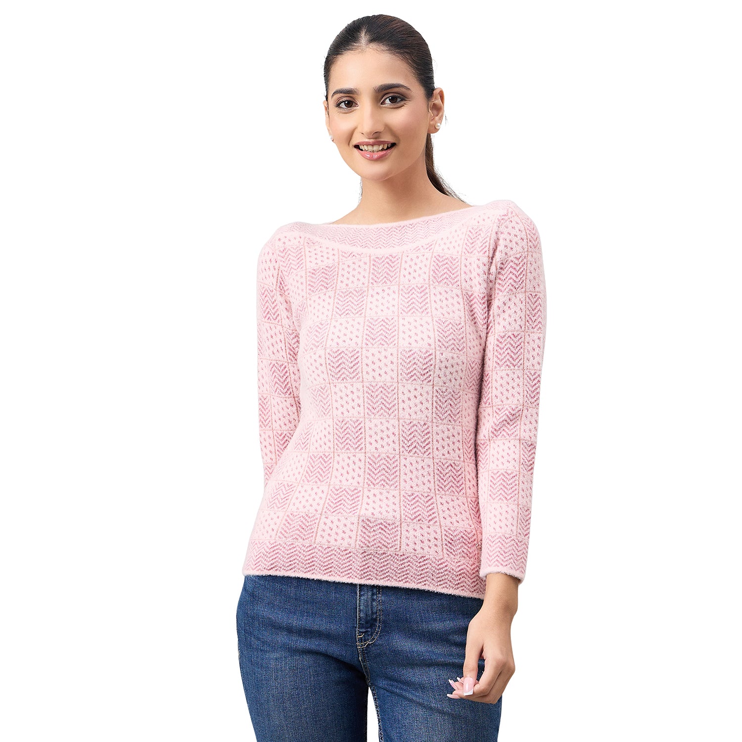 Duke Urban Women Full Sleeve BoatNeck Pullover (SDS1398)