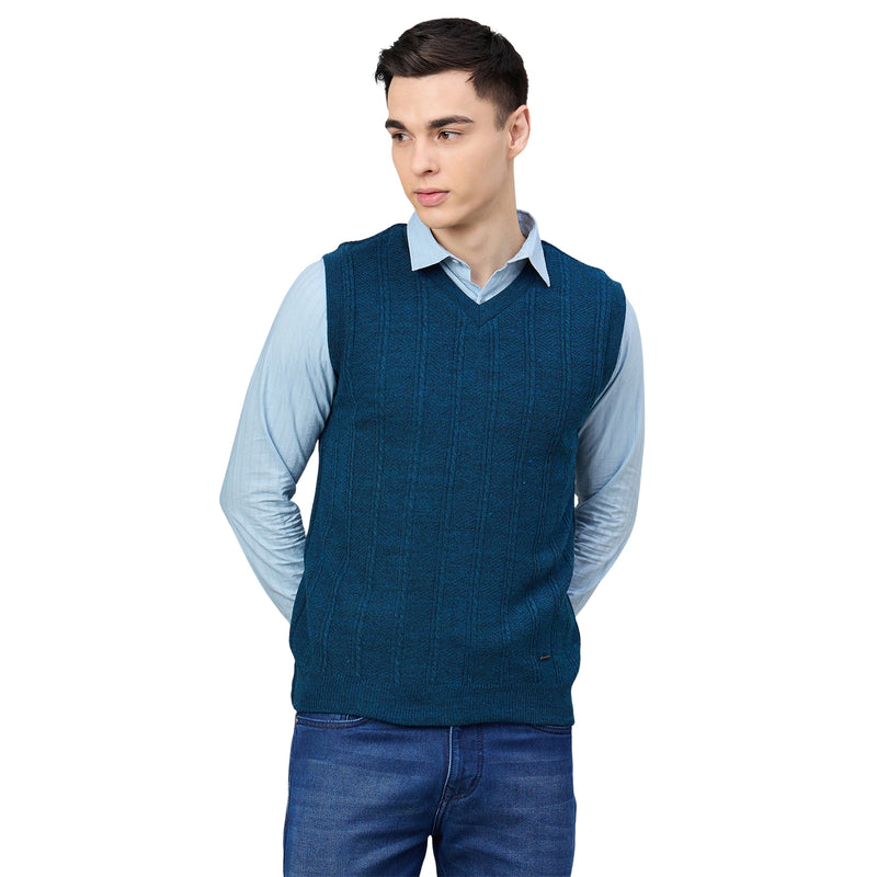 Duke Urban Men Sleeveles V Neck Reversible Sweater (SDS2292)