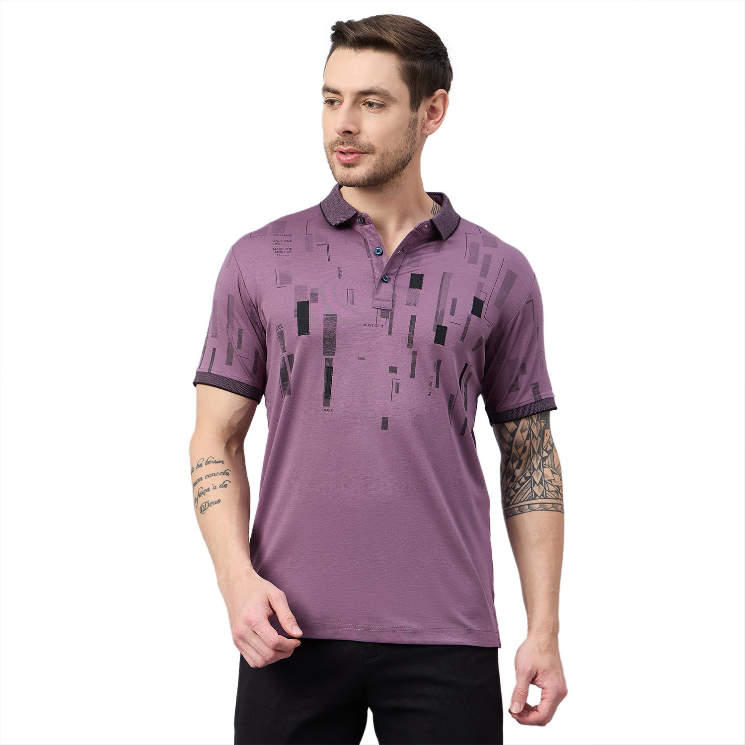 Duke Urban Men Half Sleeve Cotton Polo Tshirt (ON3170)