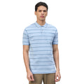 Duke Urban Men Striped Half Sleeve Regular Polo Tshirt (LF7644)