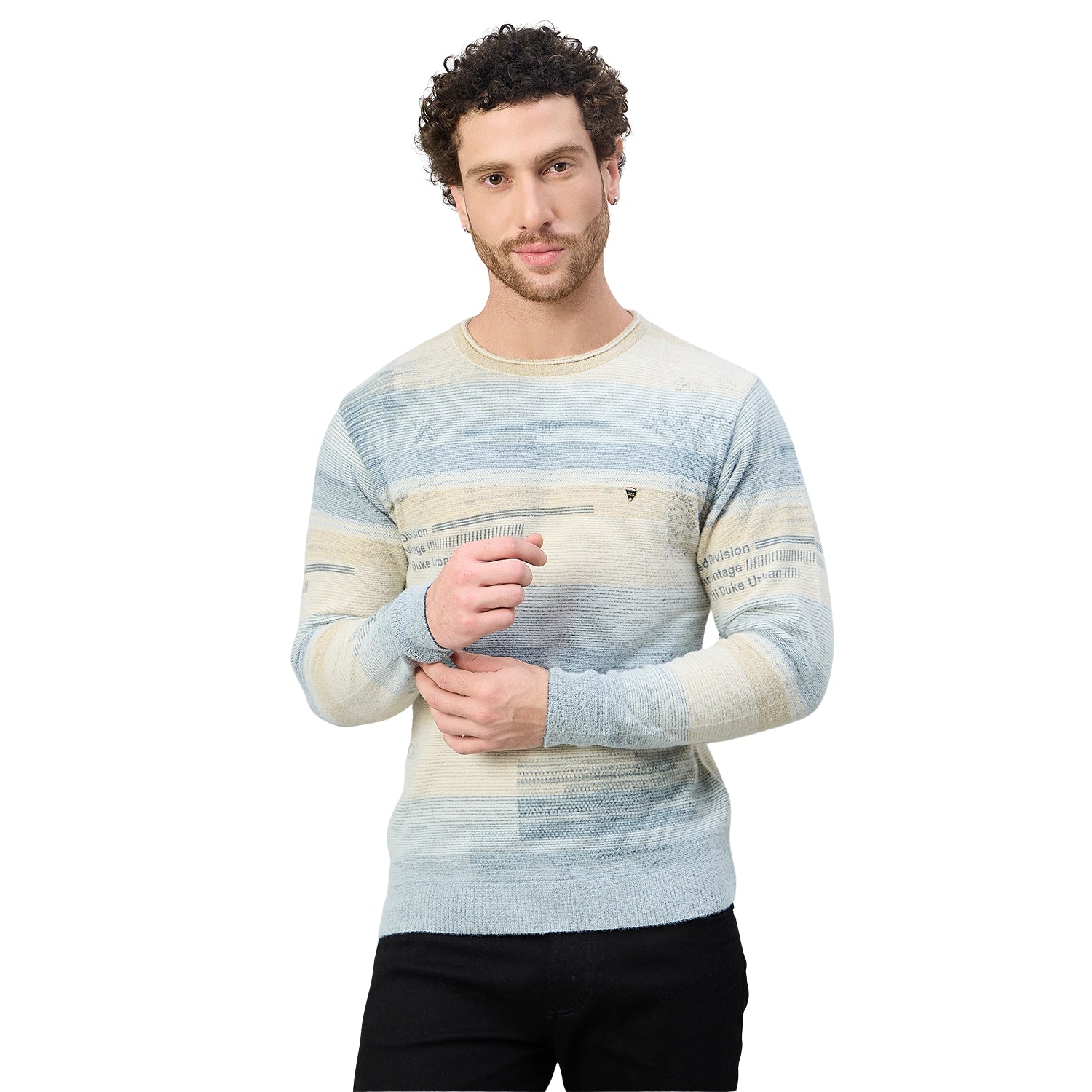 Duke  Urban Men Round Neck Regular Sweater (SDS2283B)