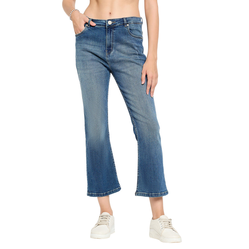 Duke Urban Women Straight Fit Stretchable Jeans (SDD6750)