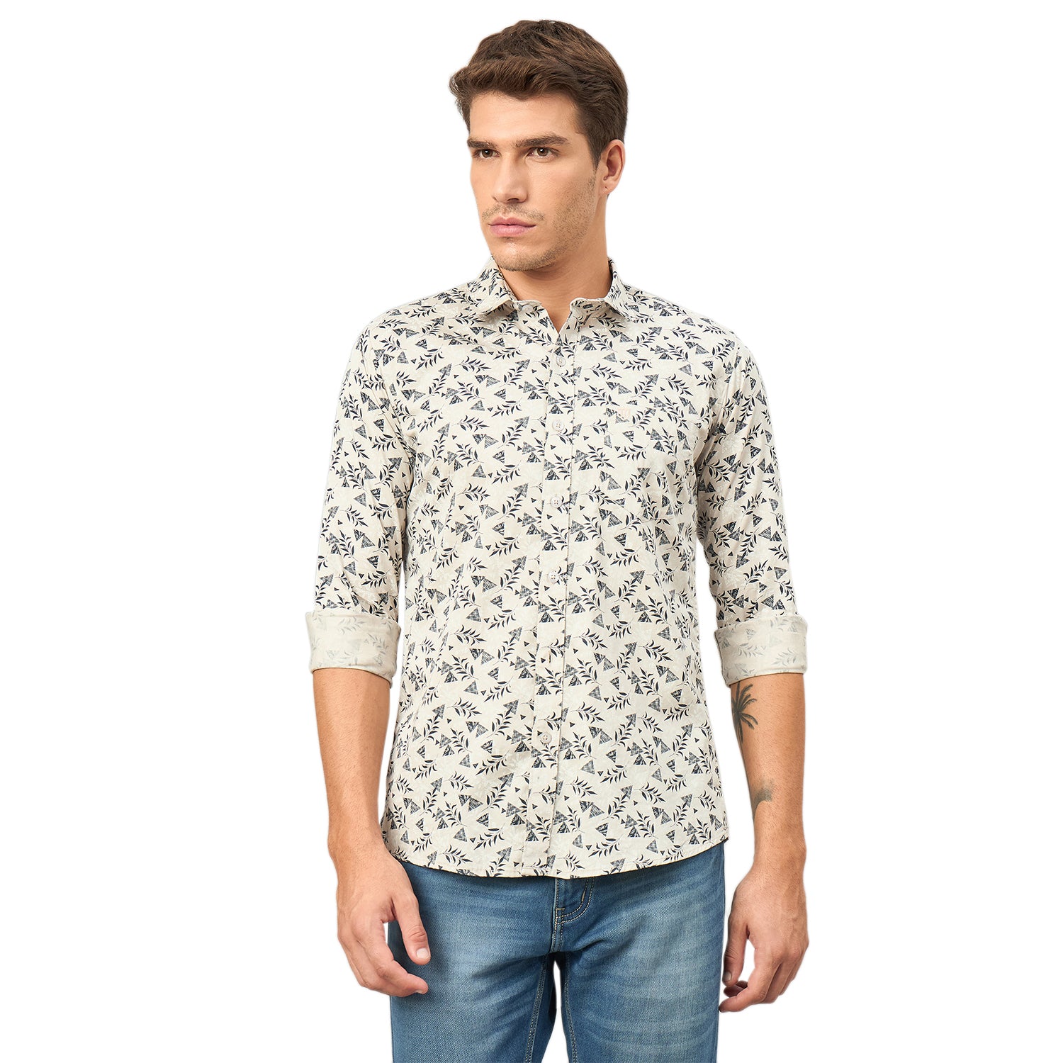 Duke Urban Men Full Sleeve Cotton Shirt (SDO8PRAM)