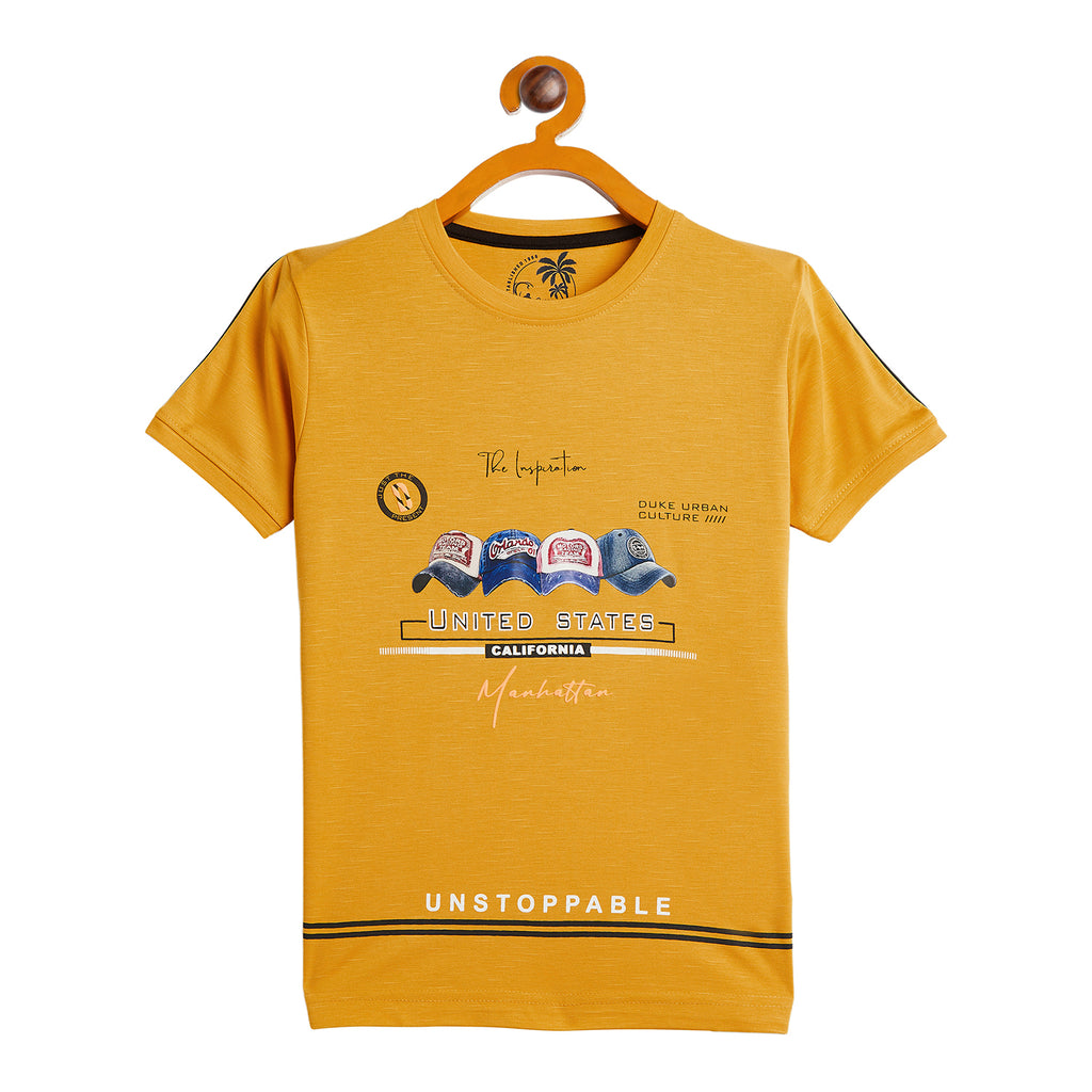 Duke Stardust Boys Half Sleeve Cotton T-shirt (LF675)