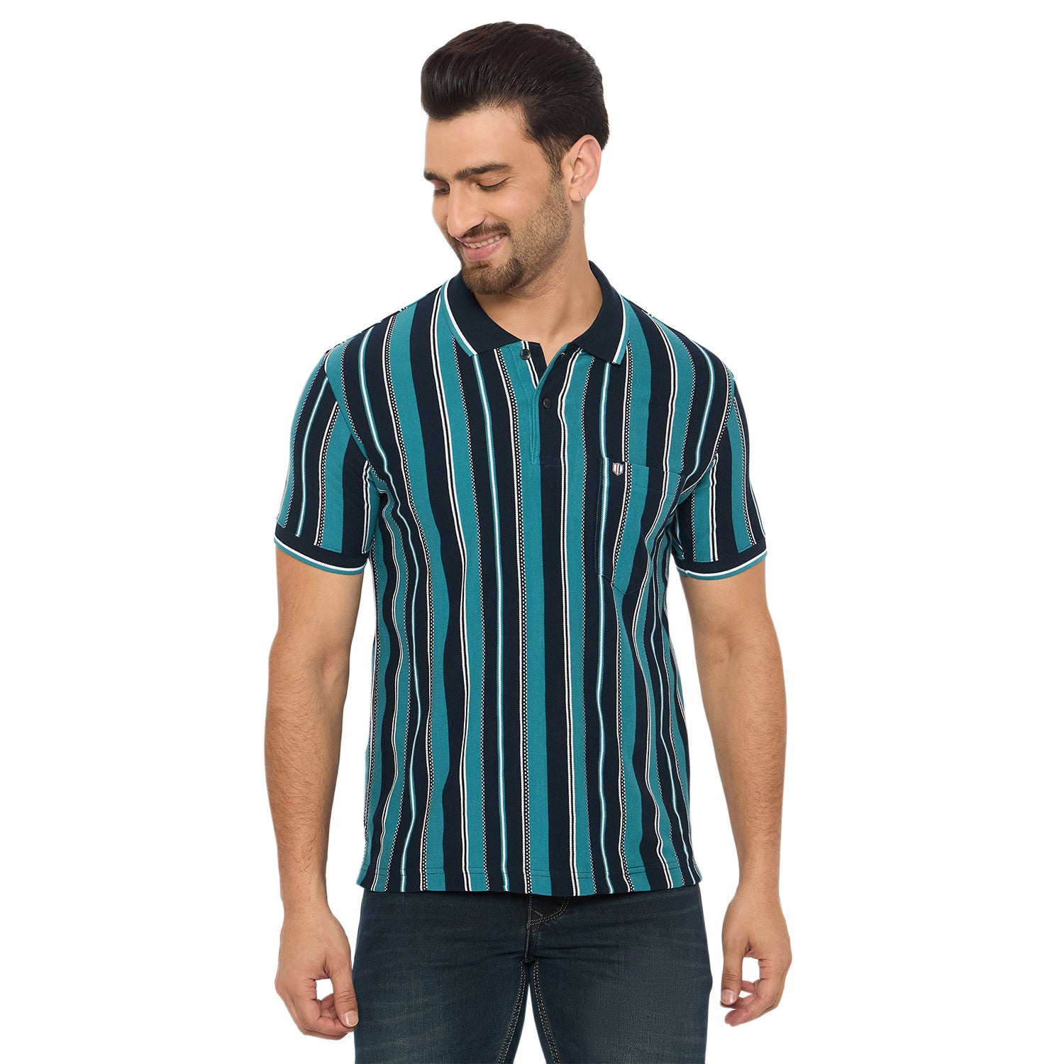 Duke Urban Men Half Sleeve Cotton Tshirt (LF7476)