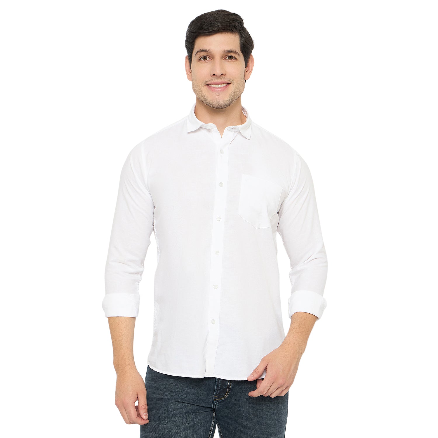 Duke Urban Men Full Sleeve Cotton Shirt (SDO8PLCC)