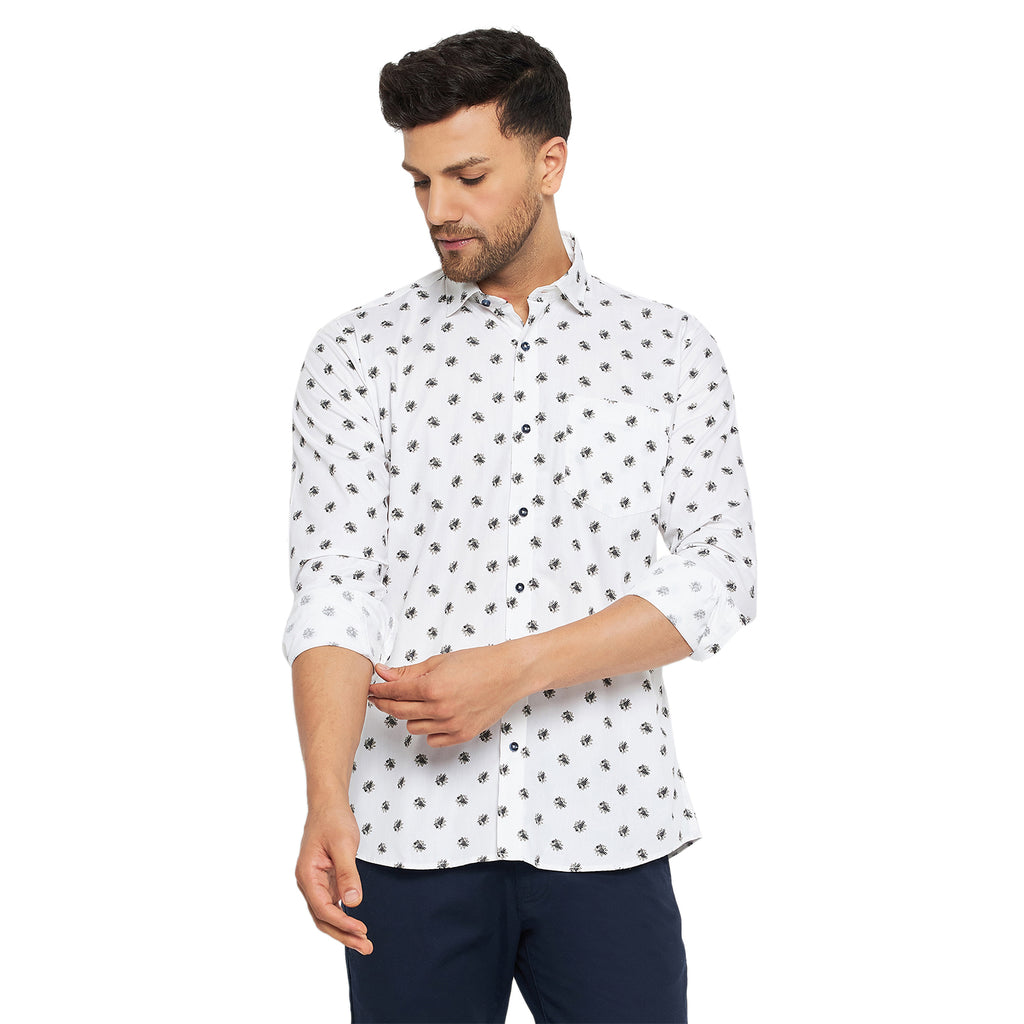 Duke Stardust Men Full Sleeve Cotton Shirt (SDO8MPR)