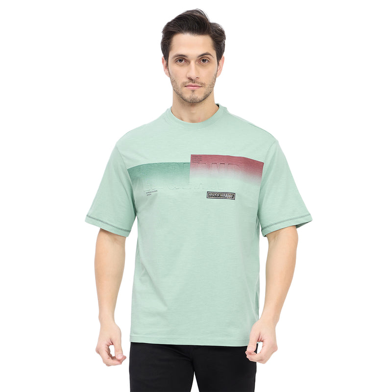 Duke Urban Men Half Sleeve Cotton T-shirt (LF7235)