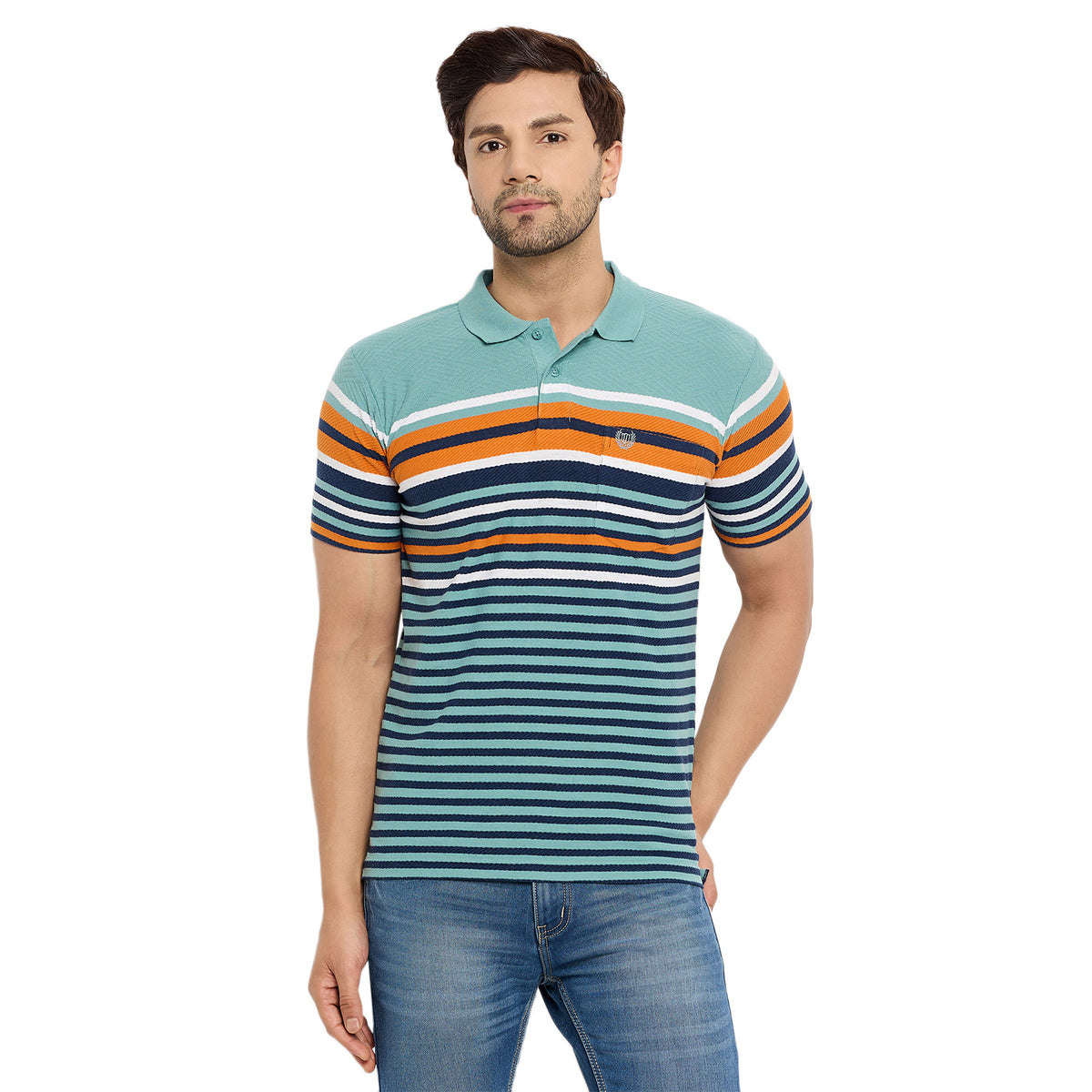 Duke Stardust Men Half Sleeve Cotton T-shirt (LF7216)
