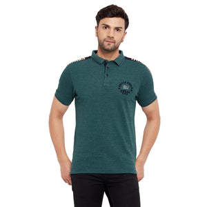 Duke Stardust Men Half Sleeve Polo Neck Cotton T-shirt (LF5778)