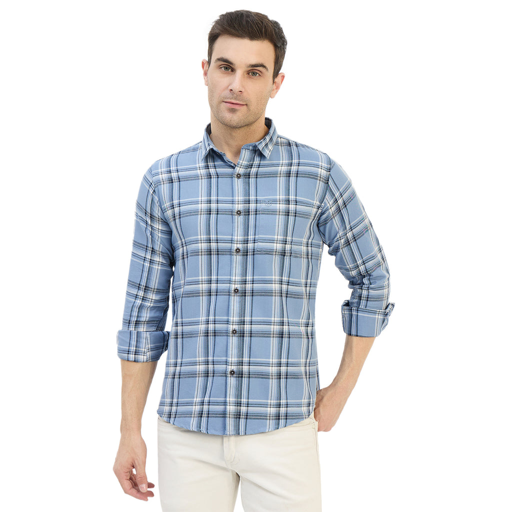 Duke Urban Men Full Sleeve Cotton Shirt (SDO9054)