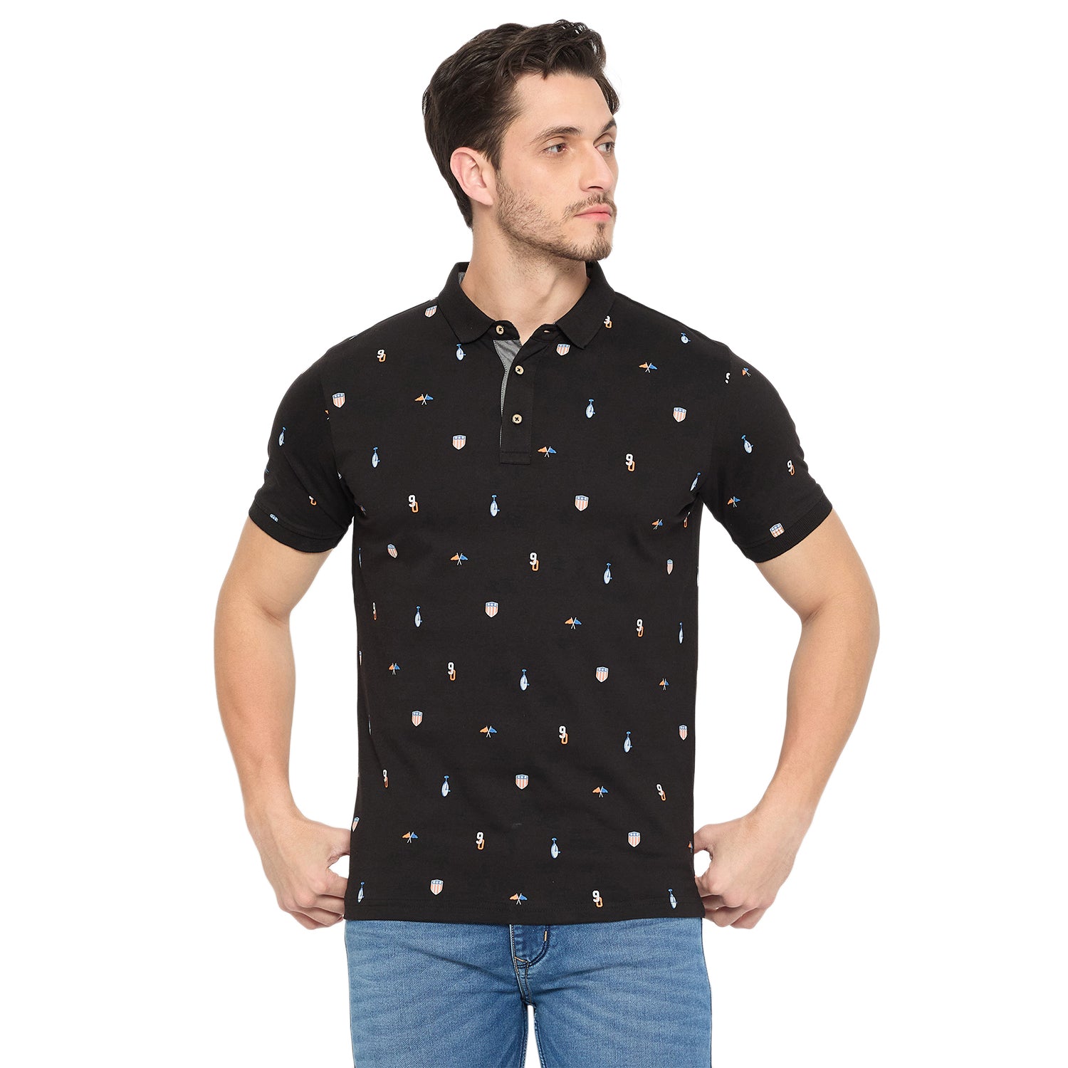 Duke Urban Men Half Sleeve Cotton T-shirt (ONLF266)