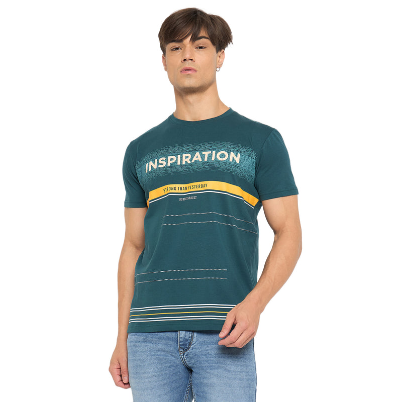 Duke Urban Men Half Sleeve Cotton T-shirt (LF7098)