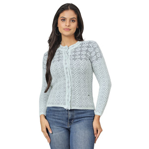 Duke Women Front Open Short Sweater (SDS1298)