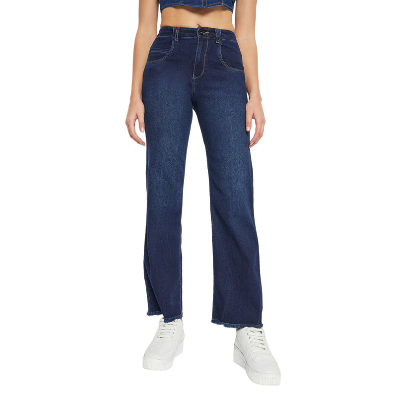 Duke Urban Women Straight Fit Stretchable Jeans (SDD6743)