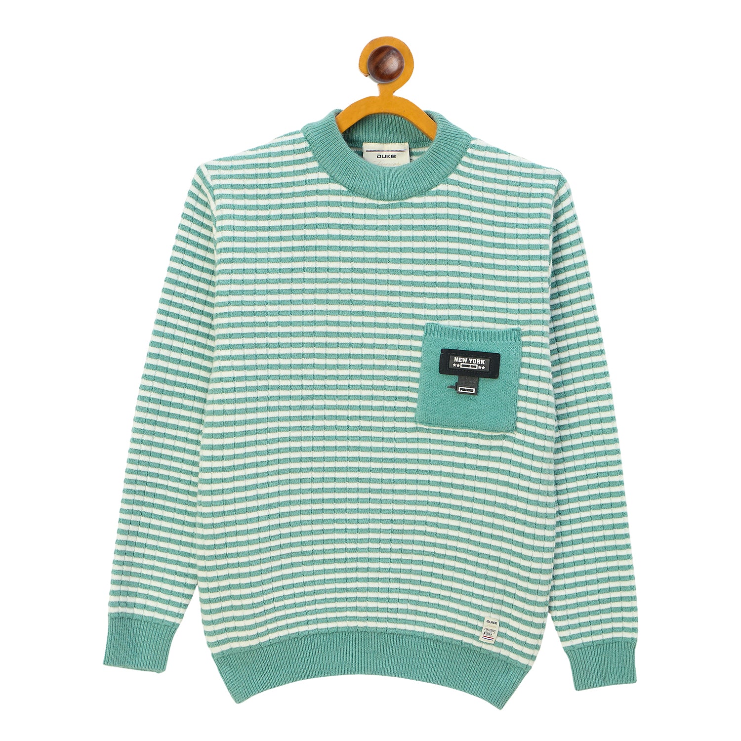 Duke Urban Boys Round Neck Full Sleeve Regular Sweater (S3602)