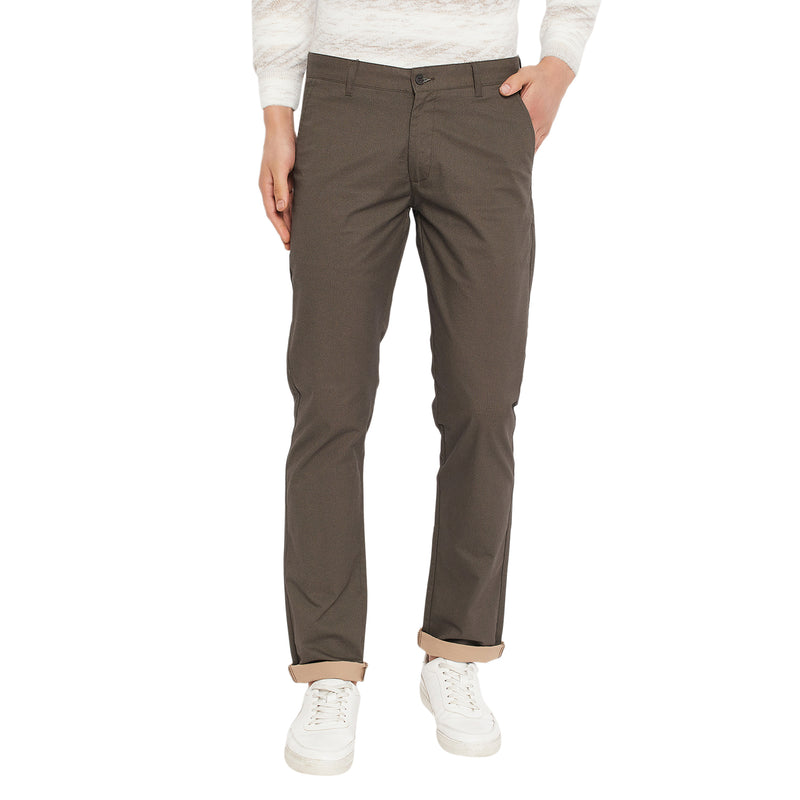 Duke Urban Men Solid Chinos Trousers (SDT4519)