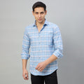 Duke Men Slim Fit Full Sleeve Oxford Cotton Shirt (SDO5CKCY)